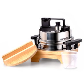 코코리 스피드 압력솥 4인용, 1.4L, 실버 + 블랙 + 우드, 1개 (54,900원)