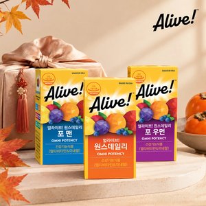 얼라이브 멀티비타민 포맨/포우먼 60정 (20,900원/무료)
