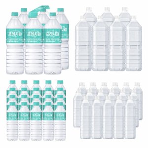 지리산 무라벨 생수 2L 24병 (11,800원/무배)