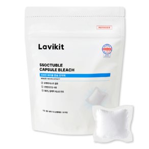 라비킷 쏙터블 캡슐 표백제, 30개입, 13g, 1개 (15,120원)