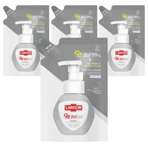 랩신 센서티브 포밍 핸드워시 리필 파우더리 허브향, 200ml, 4개 (7,030원)