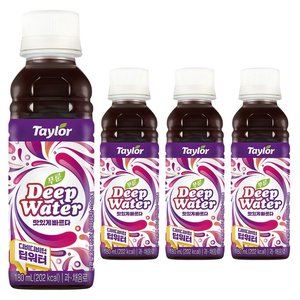 테일러 푸룬 "딥워터", 180ml, 4개 (13,860원/무료)