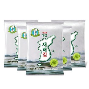 지도표성경 재래 전장김, 37g, 5개 (11,590원)