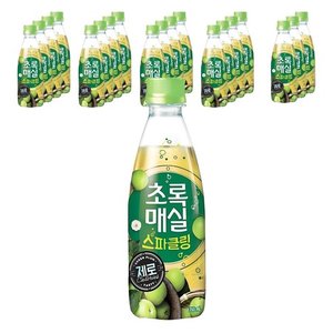 초록매실 스파클링 제로, 350ml, 20개 (10,680원)