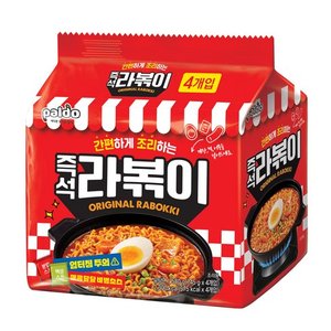 팔도 라볶이 봉지라면 145g 4개 1팩 (4,830원/무료)