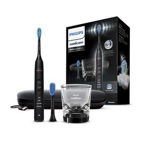 필립스 다이아몬드클린 9000 전동칫솔, HX9912/51, 블랙, 1개 (189,000원)