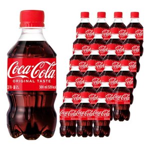 코카콜라 오리지널, 300ml, 24개 (13,600원)