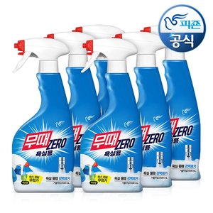 피죤 무때ZERO 욕실/주방/곰팡이/락스 세정제 500ml x 3+3개P (총6개) (10,800원) (무배)