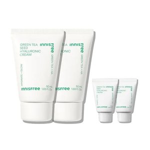 이니스피리 히알루론산 크림 50ml 2개 + 15ml 2개 (21,430원/무료)