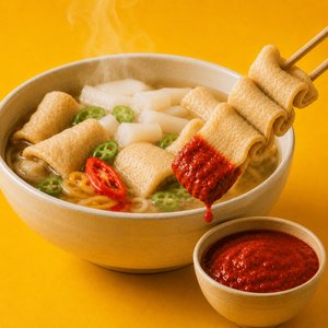 생선숙편 꼬치어묵 8개 4팩 + 가쓰오소스 + 불맵장 (12,900원/무배)