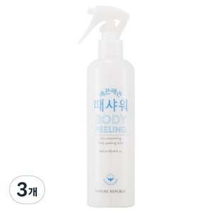 네이처리퍼블릭 매끈매끈 때샤워 바디스크럽 코튼, 300ml, 3개 (5,800원)