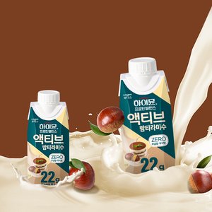 일동후디스 하이뮨 프로틴 밸런스 액티브 밤티라미수 제로, 250ml, 18개 (19,900/무료)
