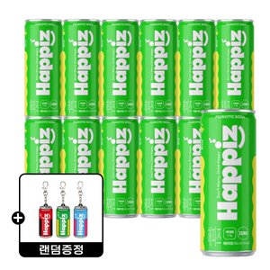 해피즈 레몬라임 355ml캔 12입 +해피즈 키링 1개 증정 (11,800원/무료)