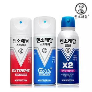 멘소래담 스프래이 파스 3종(8,900원~/무료)