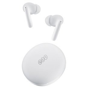 QCY 노이즈 캔슬링 블루투스 이어폰, QCY-T13ANC2 APP, 화이트 (22,460원)