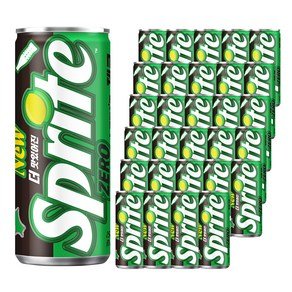 스프라이트 제로 사이다, 250ml, 30개 (12,180원)