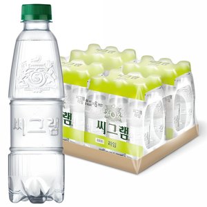 씨그램 라임 무라벨, 350ml, 24개 (10,800원/무료)