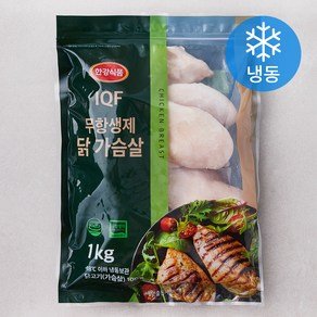 한강식품 IQF 무항생제 닭가슴살 (냉동), 1kg, 1개 (8,490원)