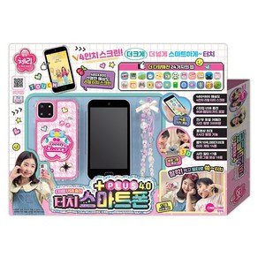 원앤원 터치 스마트폰 플러스 4.0 체리, 혼합색상, 1세트 (76,410원)