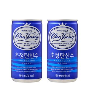 초정탄산수 190ml 60캔 (17,730원/무료)