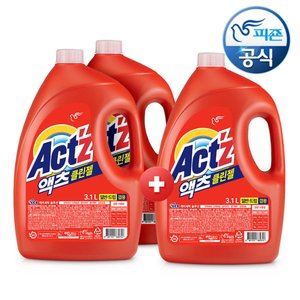 액츠 클린젤 겸용 액체세제 3.1L 2+1 (15,740원) (무료)