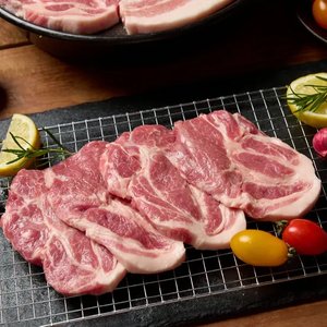 국내산 목살 1kg 구이용 (16,500원) (무료)