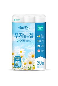 모나리자 부자되는집 화이트 클래식 3겹 20m 30롤 (9,780원/네멤무료)