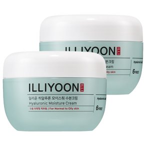 일리윤 히알루론 모이스춰 수분크림, 100ml, 2개 (14,000원)