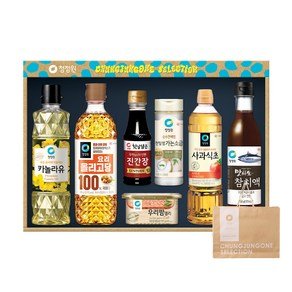 청정원 행복 9호 선물세트 + 쇼핑백, 1세트 (18,820원)