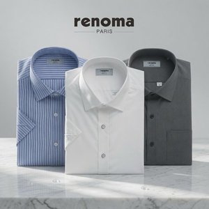 레노마 반팔셔츠 스판 구김적은 와이셔츠(24,750/무배)