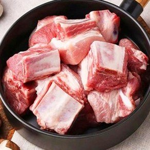 행복미트 국내산 돈갈비 한돈 찜갈비 총 당일발송, 2개, 1kg (27,640원)
