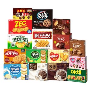 롯데 곽과자 18종 2+2 골라담기 (몽쉘/마가렛트/카스타드/빈츠 등) (14,924원/무료)