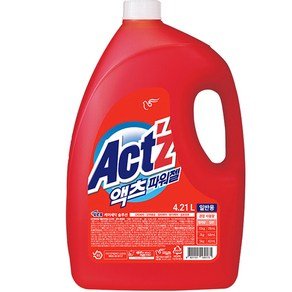 액츠 파워젤 일반용 액상세제 본품, 4.21L, 1개 (8,920원)