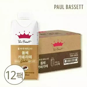 폴바셋 바리스타 돌체라떼 330ml 12개입 (24,900원/무배)