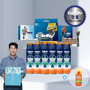질레트 프로글라이드 센서티브 젤 170g 6개 + 면도날 세트 + 젤 증정 (22,900원) (무료)
