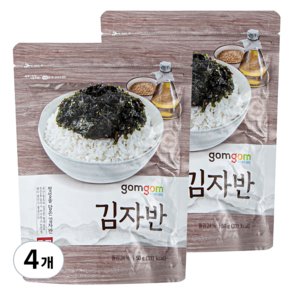 gomgom 곰곰 김자반, 50g, 4개 (9,870원)