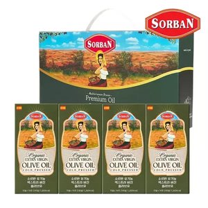 소르반 선물세트 유기농 엑스트라 버진 올리브오일 스틱 14포 4개 (12,130원/무료)
