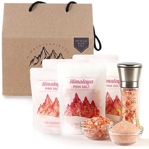 히말라야 핑크솔트 선물세트 250g x 5팩 + 그라인더 (5,980원/무료)
