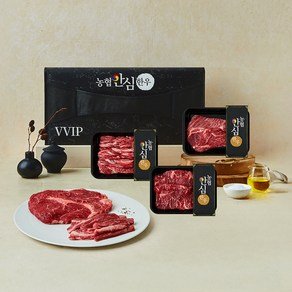 농협안심한우 1등급 구이세트 1호 900g (등심300g + 갈비살300g + 채끝300g) (냉장), 1세트, 300g (108,000원)