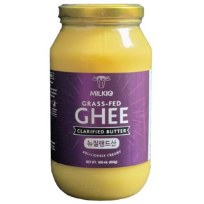 밀키오 (뉴질랜드) 밀키오 목초사육 방탄커피 기버터 Ghee, 500ml, 1개 (24,220원)