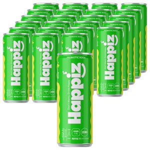 롯데칠성음료 해피즈 프리바이오틱 소다 레몬라임, 24개, 355ml (11,800원)