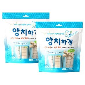 양치하개 강아지 덴탈껌 24p, 2개 (22,680원)