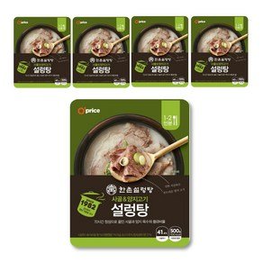 오프라이스 한촌 정통설렁탕, 500g, 5개 (17,990원)