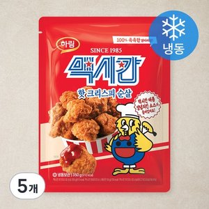 맥시칸 핫크리스피 순살 (냉동), 350g, 5개 (16,150원)