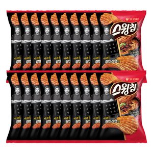오리온 스윙칩 바베큐 갈비라면맛 50g 20개 (18,790원) (무료)