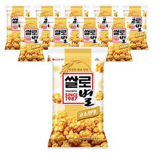롯데웰푸드 쌀로별 고소한맛 78g 10봉 (8,600원) (무료)