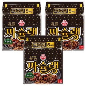 오뚜기 짜슐랭 145g, 15개, (5개입 X 3팩) (9,480원) (무료)
