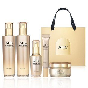 AHC 리뉴에이지 토탈 4종 + 아이크림 20ml 기프트 세트, 1세트 (36,920원)