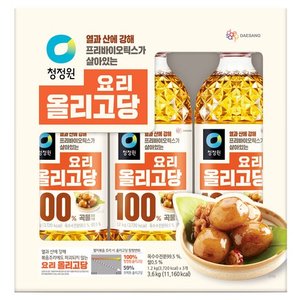 청정원 요리올리고당, 1.2kg, 3개 (9,450원)