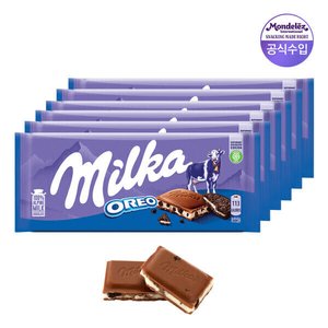 밀카 타블렛 초콜릿 오레오 100g 6개 (13,730원/무료)